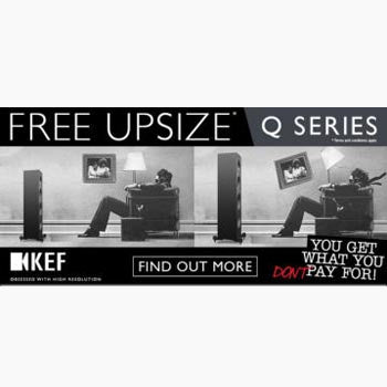 KEF Q Series Free Upsize Promo