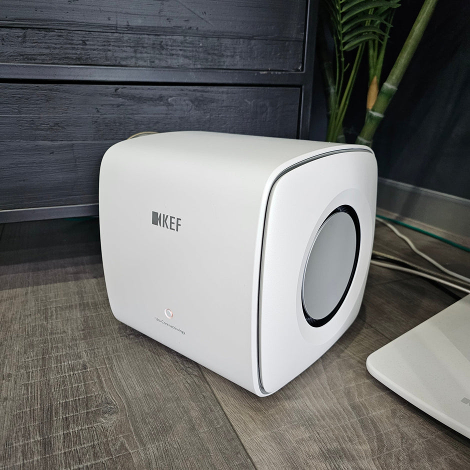 KEF's Compact KC62 Wonder Sub.