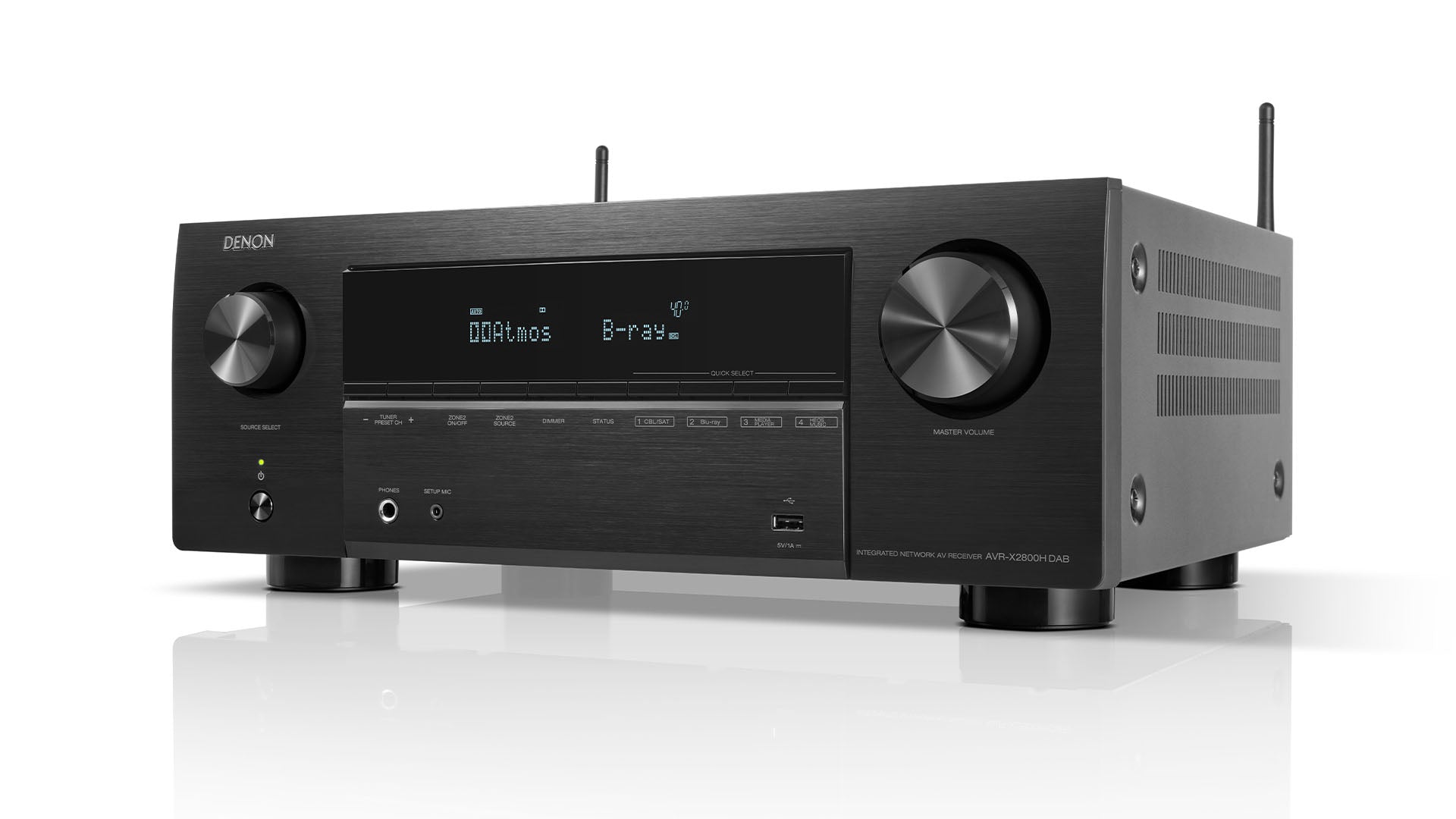 Denon AVR-X2800H 7.2 Channel 8K AV Receiver