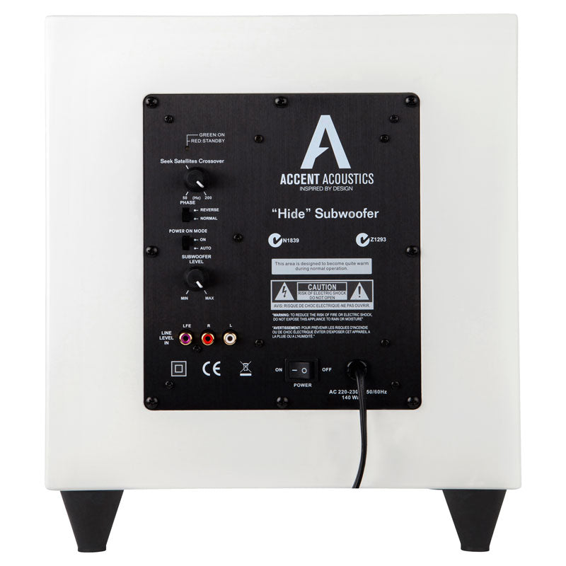 Accent Acoustics Hide Subwoofer