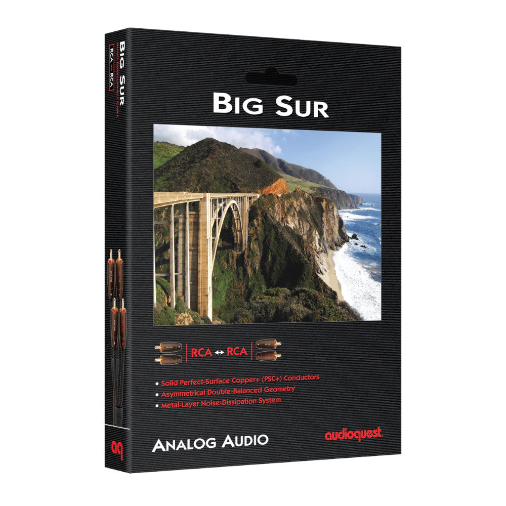 Audioquest Big Sur RCA Stereo Interconnects
