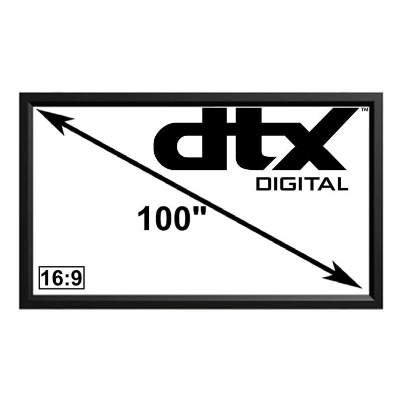 DTX Digital Matte White Projector Screen
