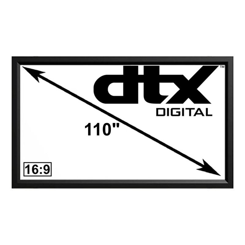 DTX Digital Matte White Projector Screen