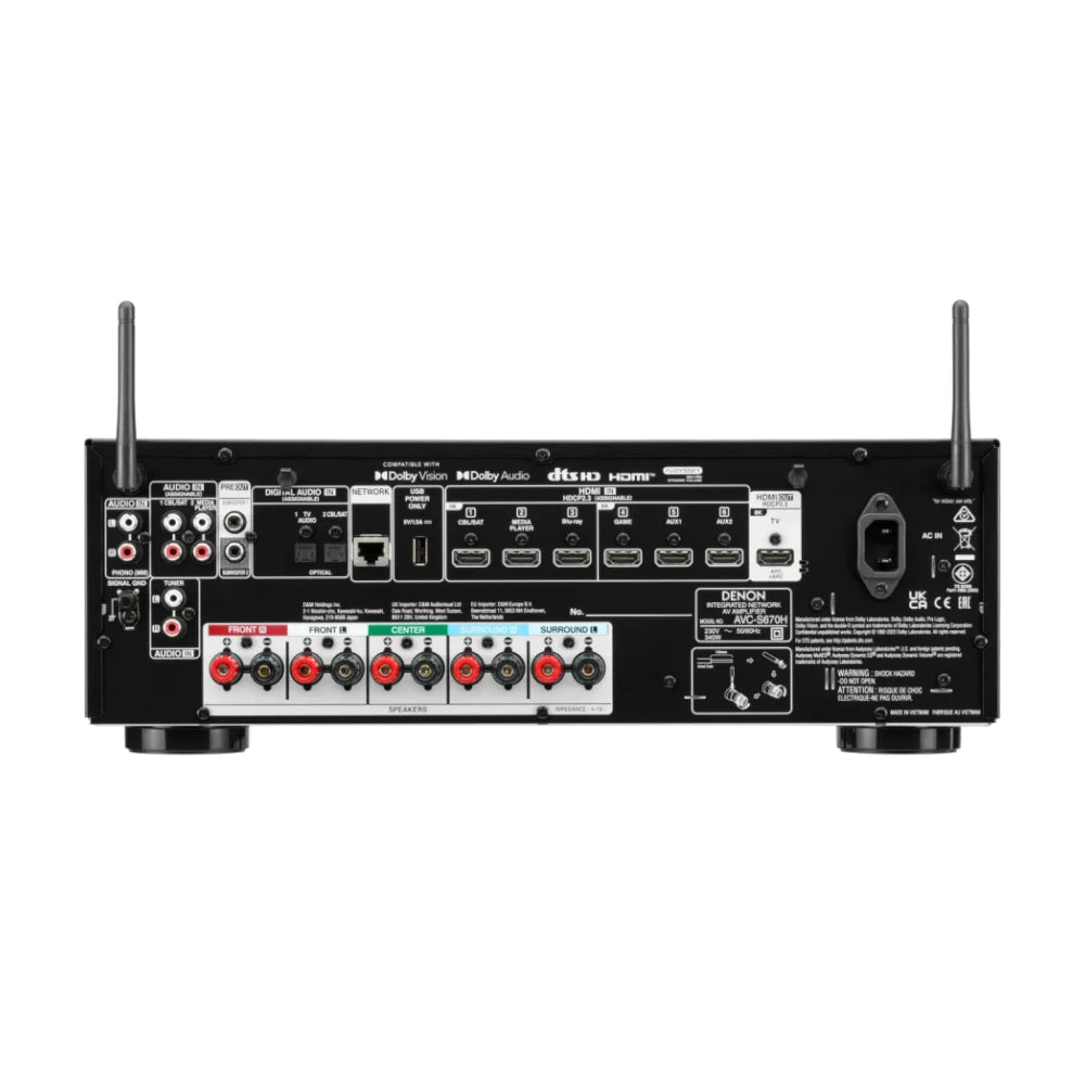 Denon AVC-S670H 5.1 Channel AV Receiver