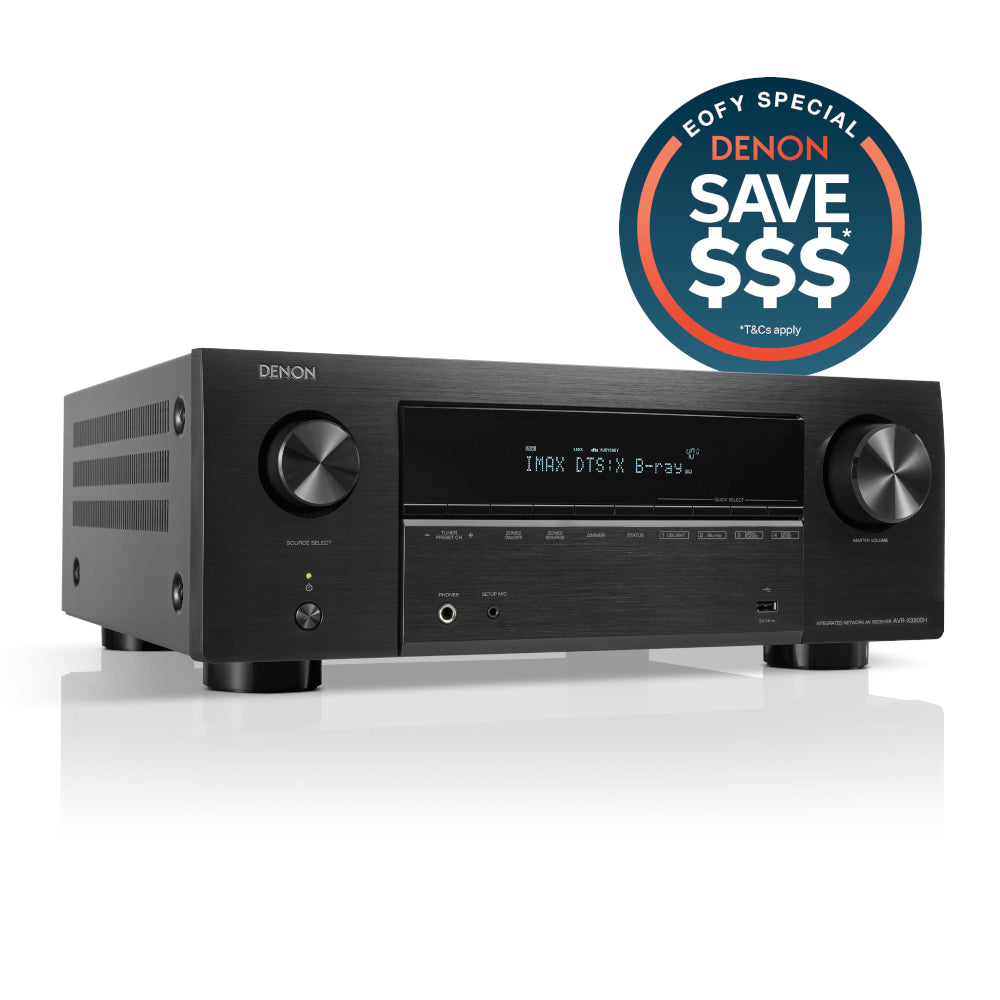 Denon AVC-X3800H 9.4 Channel 8K AV Receiver
