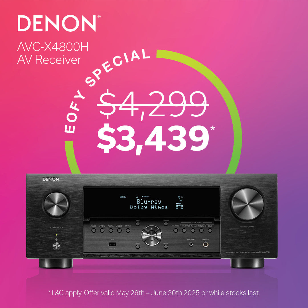 Denon AVC-X4800H 9.4 Channel 8K AV Receiver