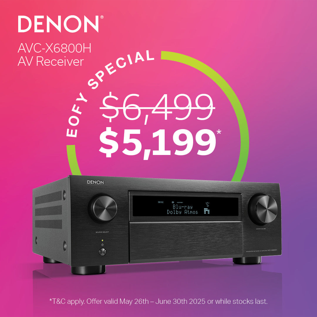 Denon AVC-X6800H 11.4 Channel 8K AV Receiver