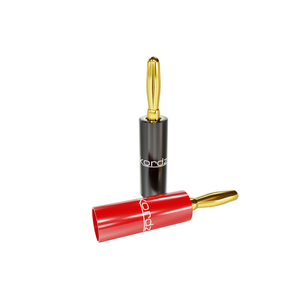 Kordz Banana Plugs - Gold Plated