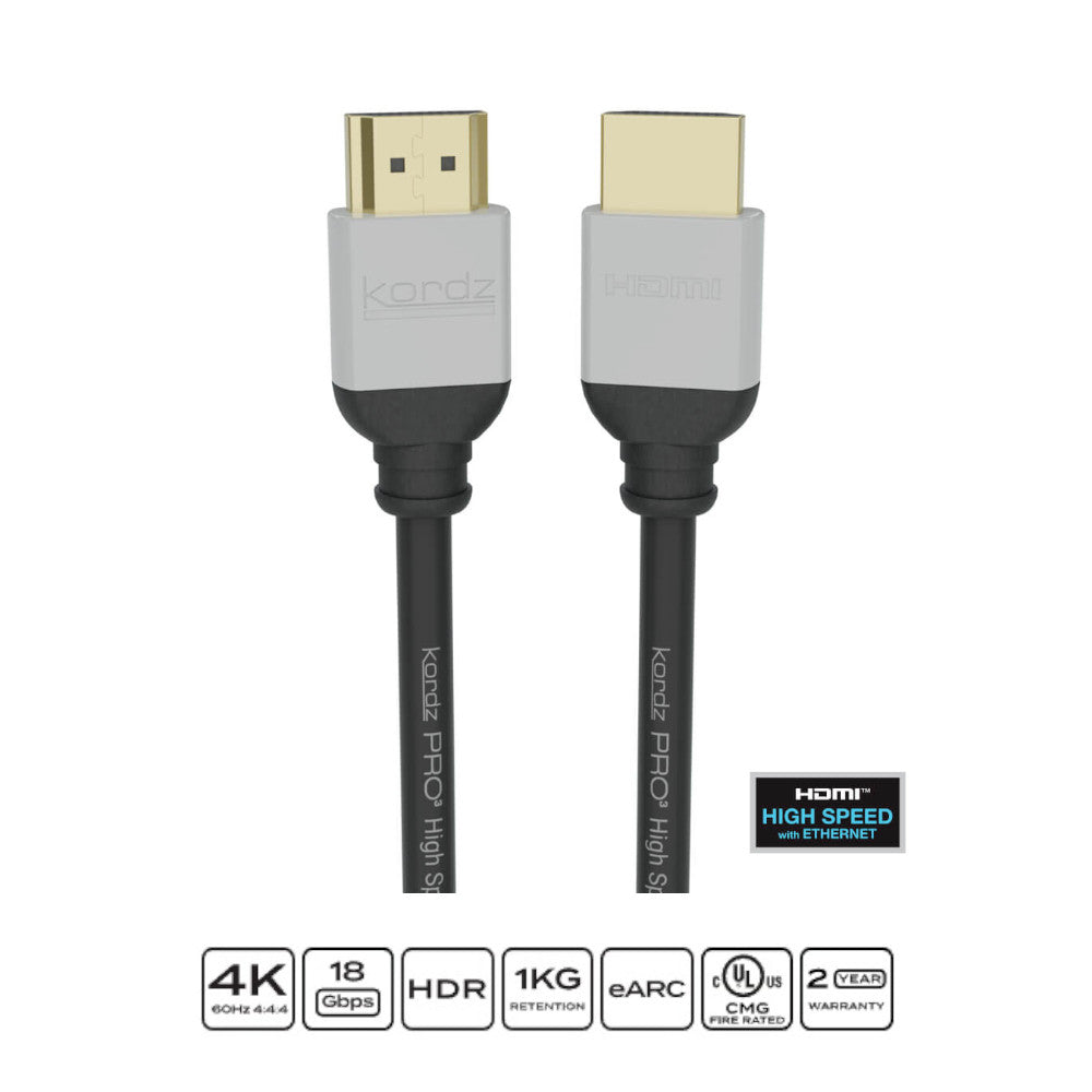 Kordz PRO3 Passive HDMI Cable