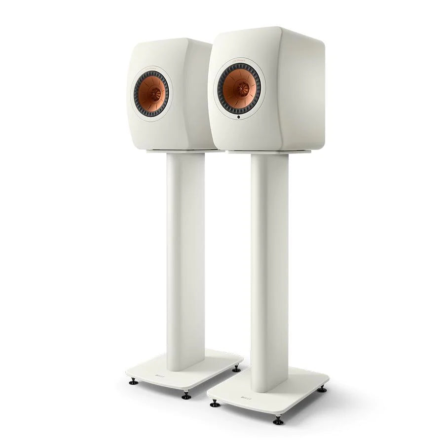 KEF LS50 Wireless II Speakers & S2 Stands Bundle