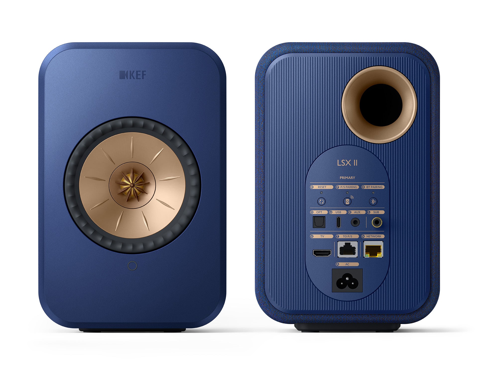 KEF LSX II Wireless Speakers & KEF Kube 8 MIE Subwoofer Bundle