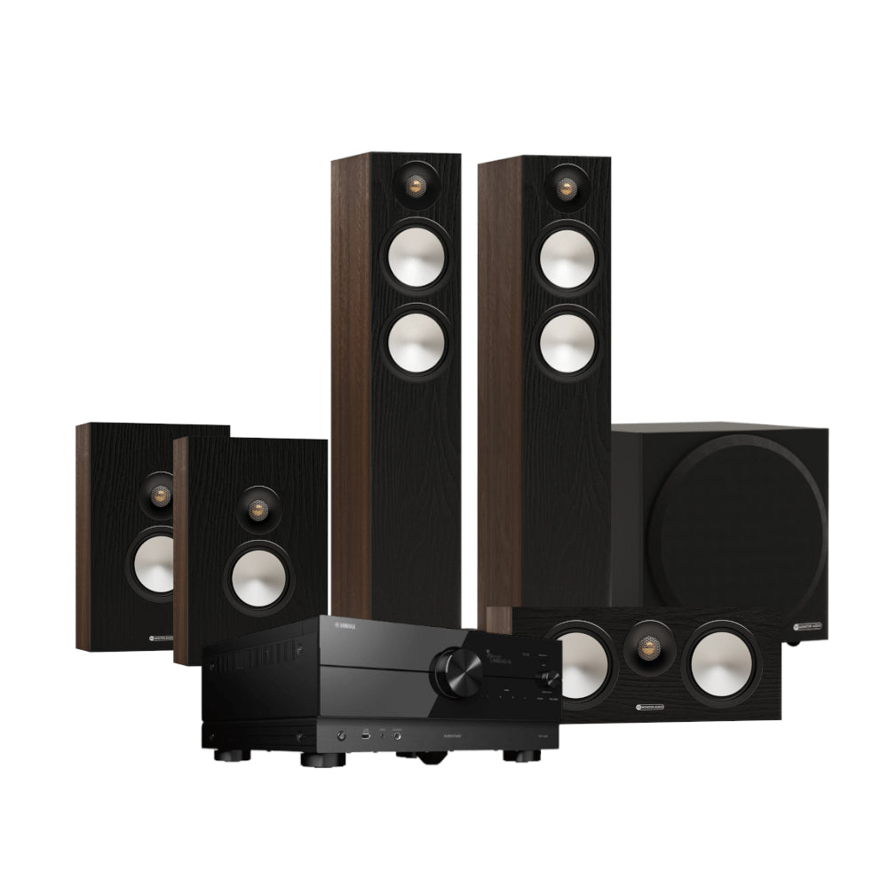 Package 6: Yamaha RX-A2A & Monitor Audio Bronze 5.1 Pack