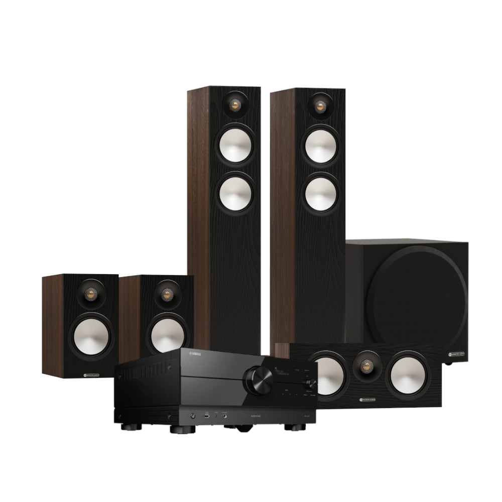 Package 6: Yamaha RX-A2A & Monitor Audio Bronze 5.1 Pack