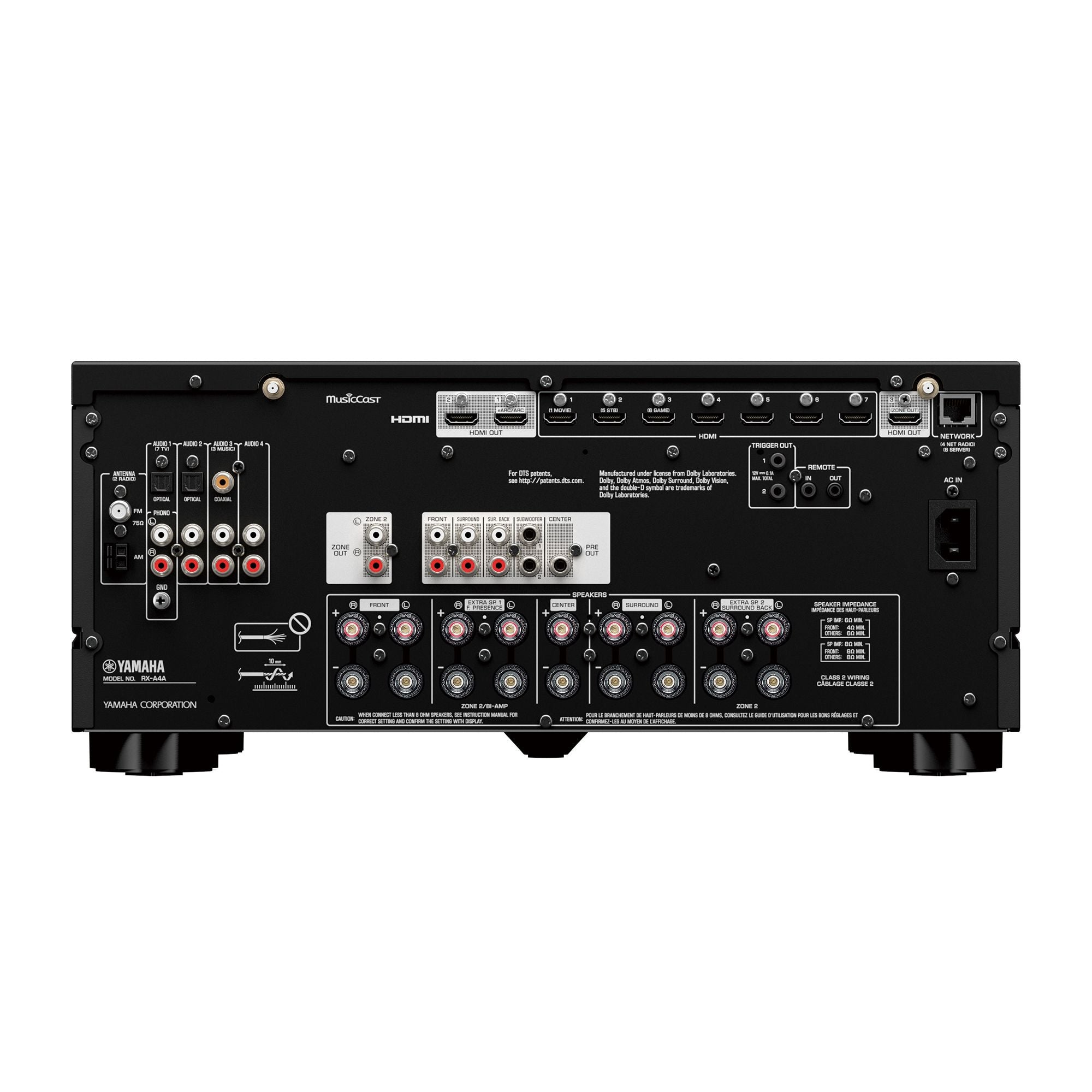 Yamaha RX-A4A AVENTAGE 7.2 Channel AV Receiver