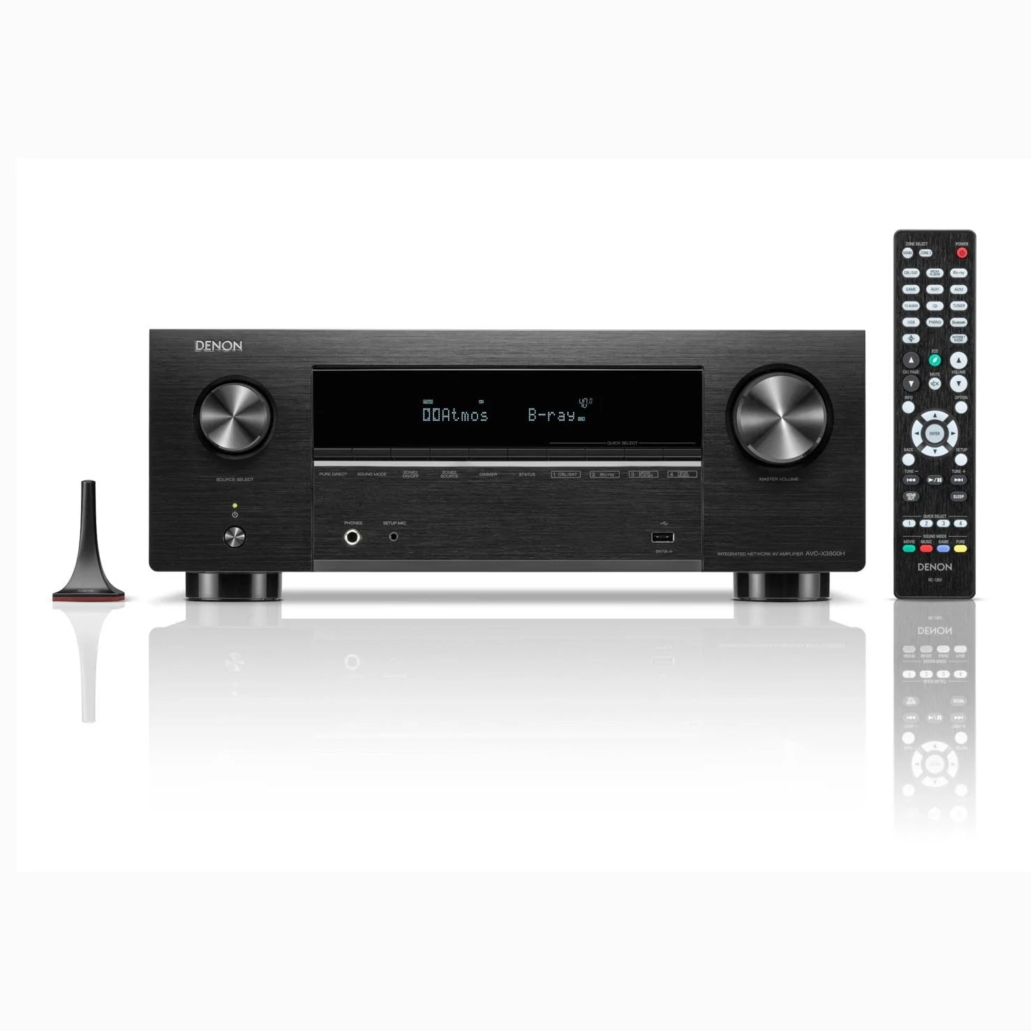 Denon AVC-X3800H 9.4 Channel 8K AV Receiver (Open Box Special)