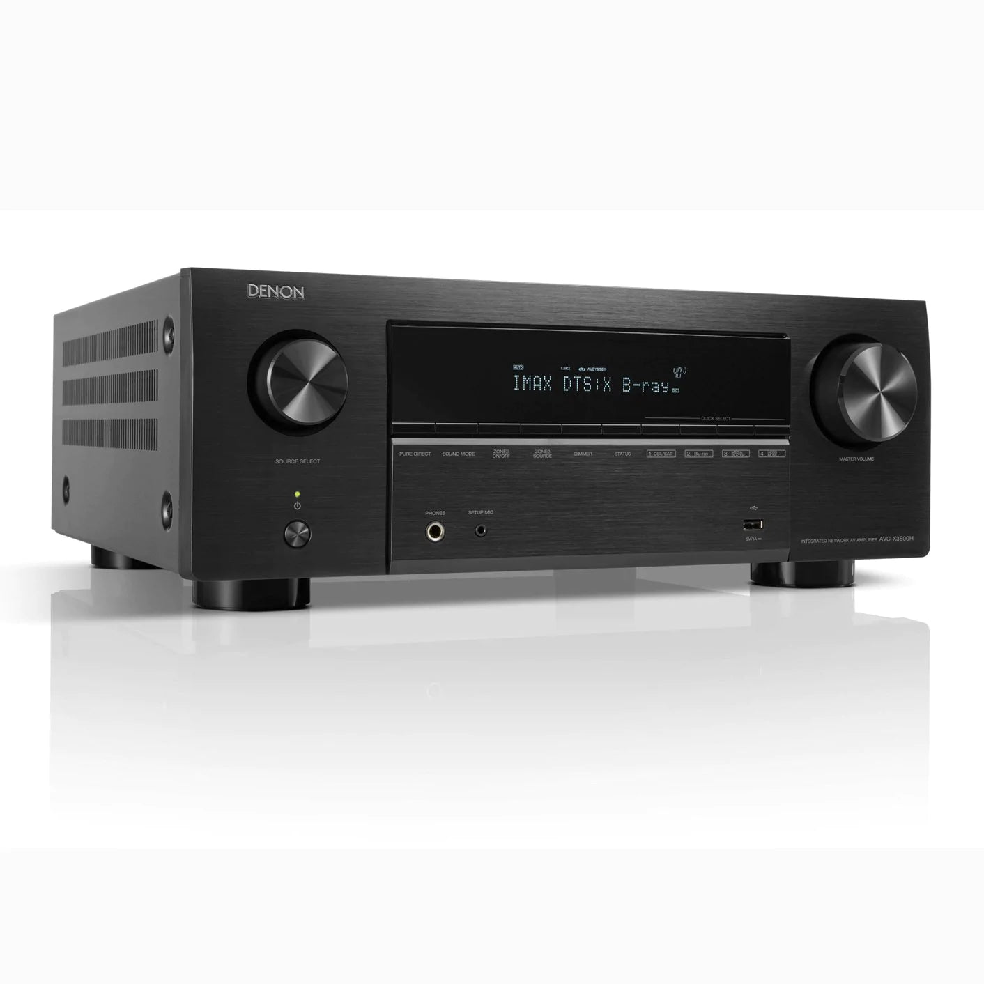 Denon AVC-X3800H 9.4 Channel 8K AV Receiver (Open Box Special)