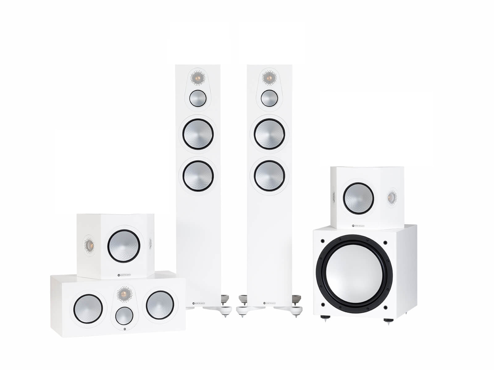 Monitor Audio Silver 300 7G 5.1 Speaker Package