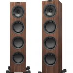 KEF Q750 Floorstanding Speakers Walnut