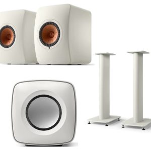 LS50 Wireless KC62 S2 Stands White Eastwood Hifi
